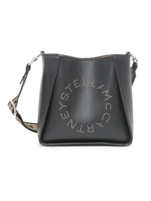 Stella McCartney Women's Studded Logo Shoulder Bag - Black