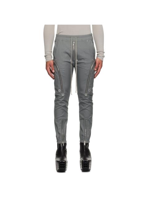 Rick Owens Gray Concordians Bauhaus Cargo Pants