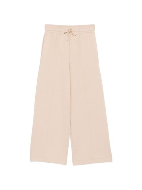 LACOSTE jersey track pants