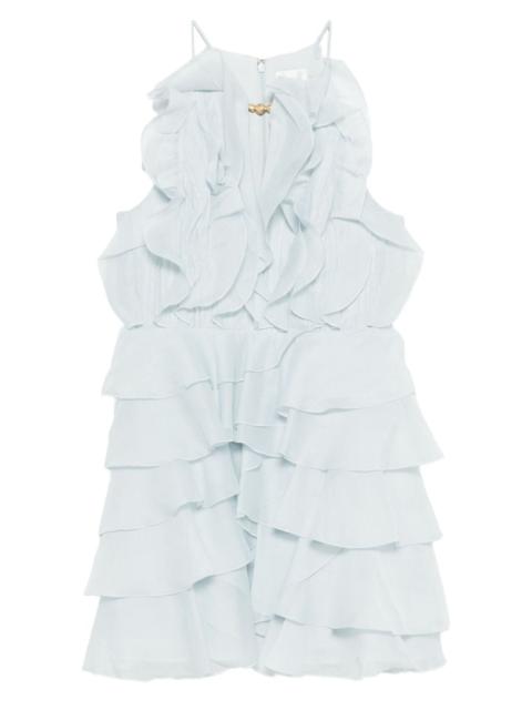 Aje. Cleo ruffled tiered mini dress