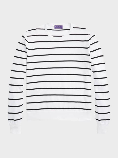 Ralph Lauren Men's Striped Crew Sweater