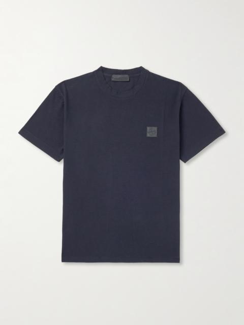 Stone Island STONE ISLAND GHOST Garment-Dyed Organic Cotton-Jersey T-Shirt