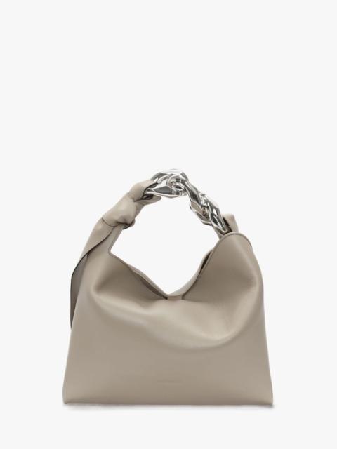 JW Anderson SMALL CHAIN HOBO - LEATHER SHOULDER BAG