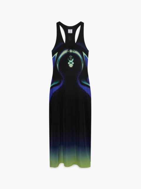 CASABLANCA Sporchid Slinky Maxi Dress | Casablanca Paris