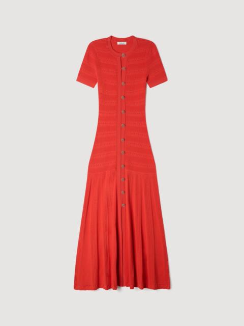 Sandro KNIT MAXI DRESS