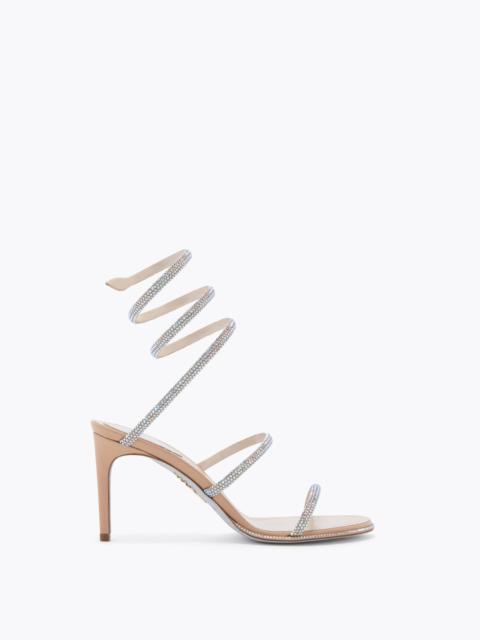 RENE CAOVILLA CLEO APRICOT SANDAL 80