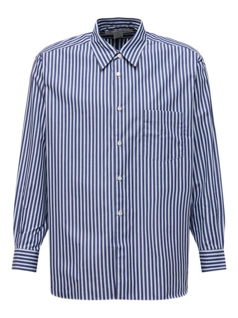 Comme des Garçons Homme striped pocket shirt