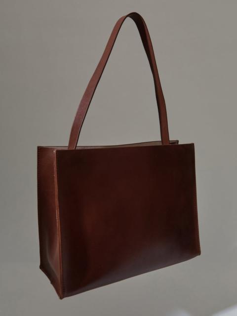 ST. AGNI Minimal Mini Tote - Antique Tan