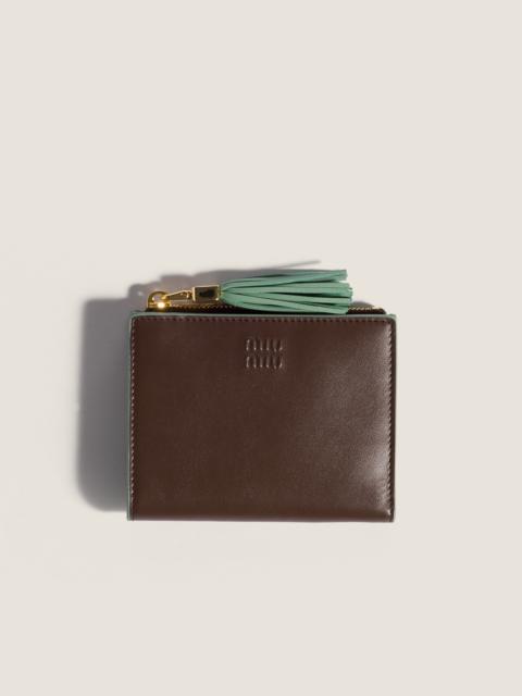 Miu Miu Small leather wallet