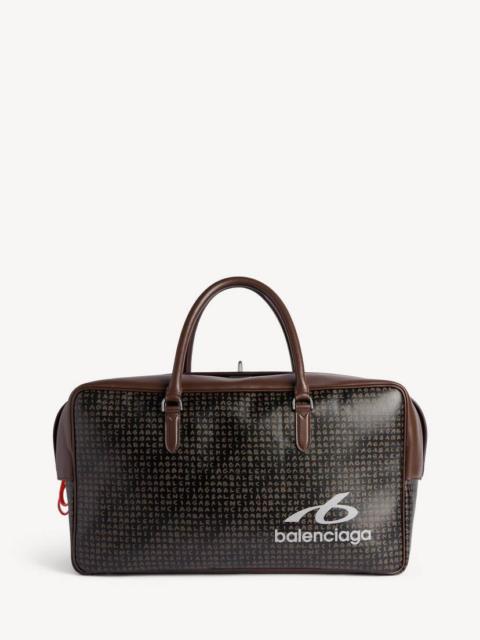 BALENCIAGA Men's Le 7 Bowling Bag Large in Black/brown