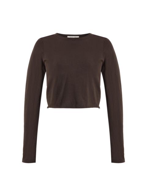 SLVRLAKE Cotton Baby Tee brown