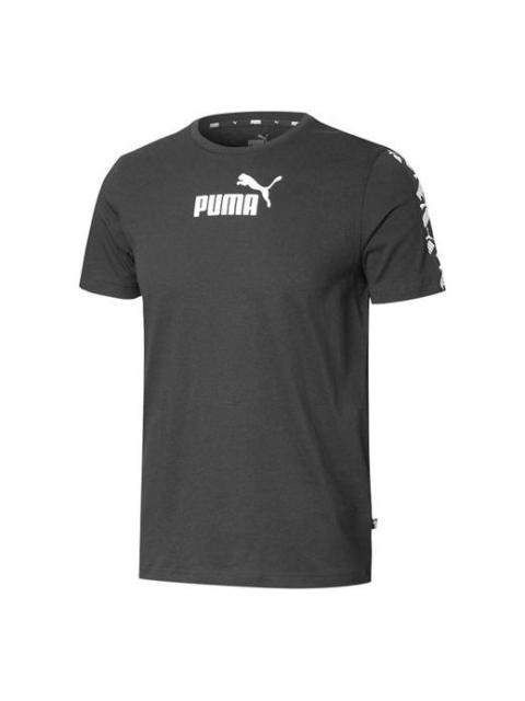 PUMA PUMA Amplified Tee Basic Series Short Sleeve Black 583820-01