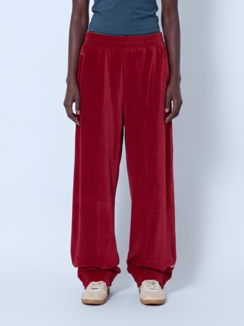 LACOSTE Runway Loose Fit Velour Joggers
