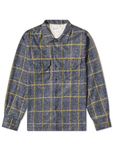 Universal Works Universal Works Check Wool Utility Overshirt