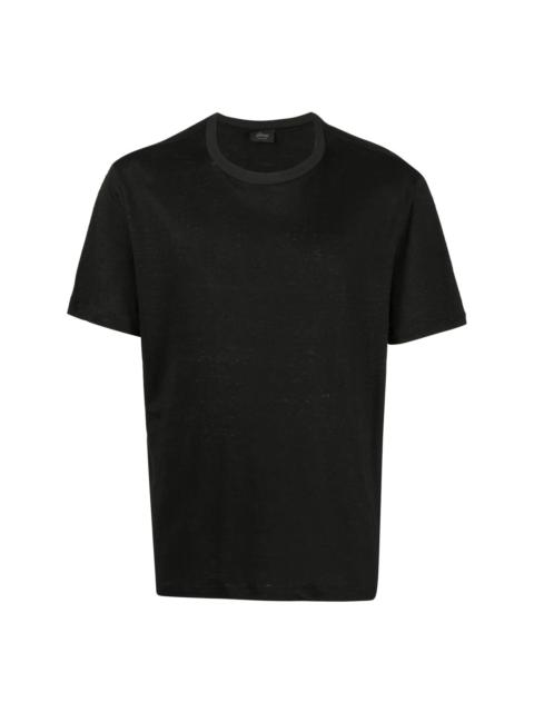 Brioni round neck short-sleeved T-shirt