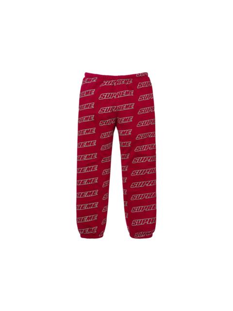 Supreme Supreme Repeat Sweatpant Cardinal