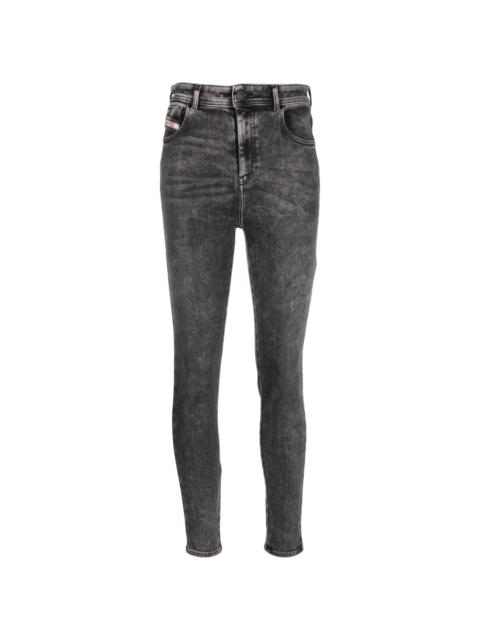 Slandy mid-rise skinny jeans