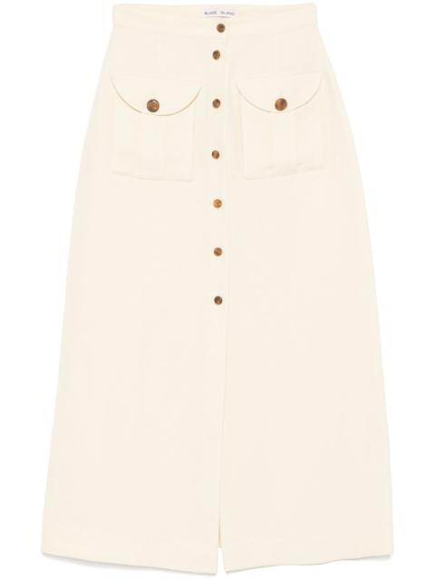 BLAZÉ MILANO Savannah midi skirt
