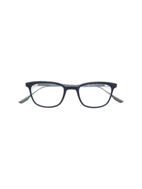 Floren square frame glasses