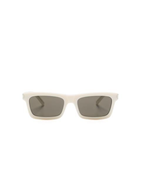 SAINT LAURENT Betty square-frame sunglasses