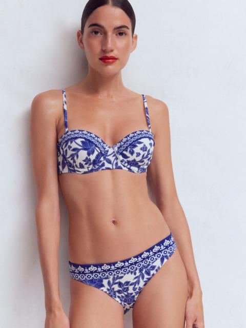 BODEN Classic Bikini Bottoms-Mazarine Blue, Tigers Paradise