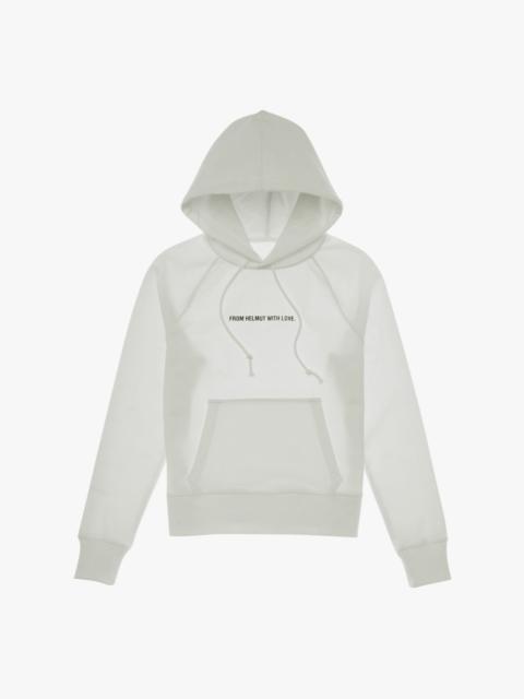 Helmut Lang POSTCARD HOODIE