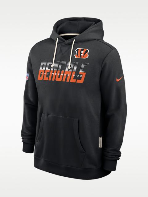 Nike Cincinnati Bengals Sideline Standard Issue Men's Nike Dri-FIT NFL Pullover Hoodie