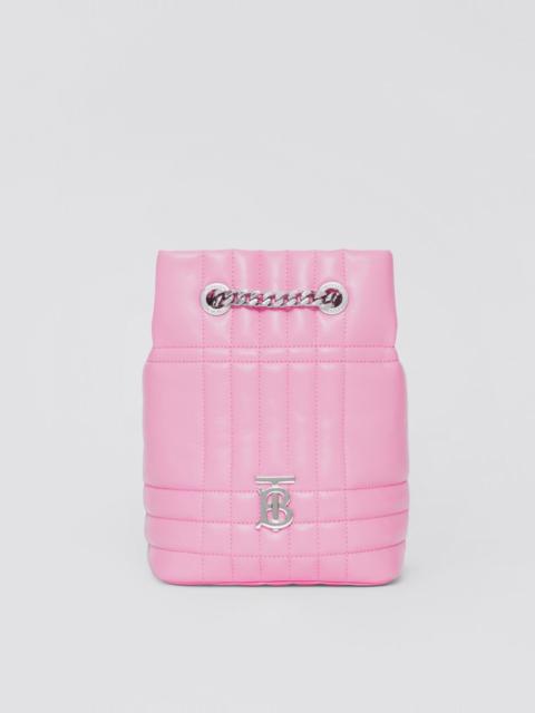 Mini Quilted Lambskin Lola Backpack