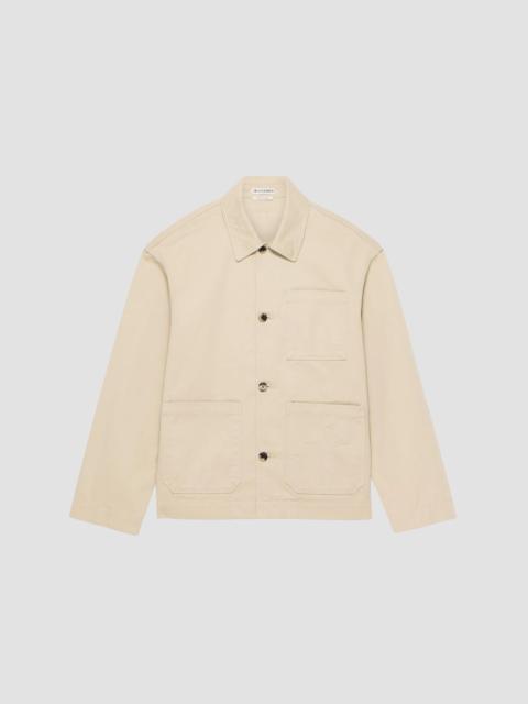 JW Anderson Women's Patch Pocket Cotton Jacket - Beige
