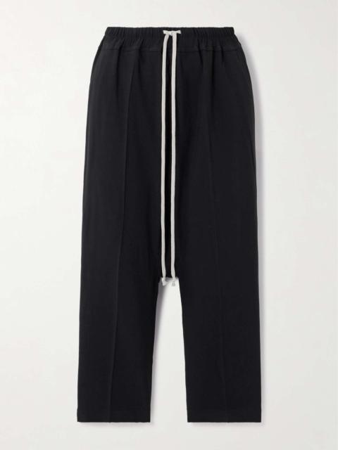 Rick Owens Cropped crepe straight-leg pants