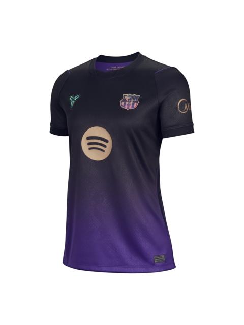 Nike (WMNS) Nike Kobe x FC Barcelona 2026/27 Stadium Away Dri-FIT Replica T-Shirt 'Field Purple Black Met