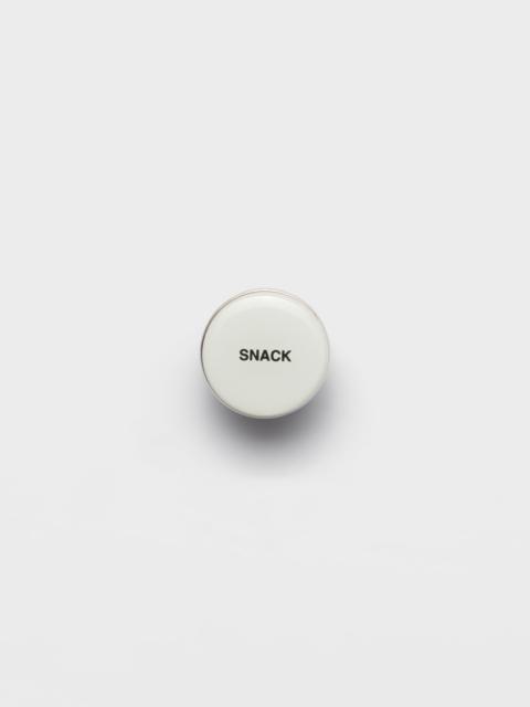 Enameled metal earring