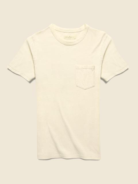 imogene + willie Pocket Tee - Vintage White