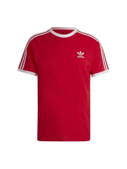 adidas adidas originals Adicolor Classics 3-Stripes T-shirt 'Red' IA4852