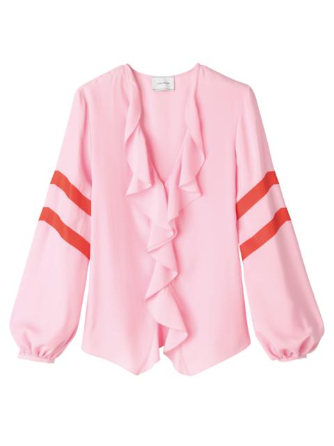 Longchamp Fall-Winter 2023 Collection Blouse Pink - OTHER