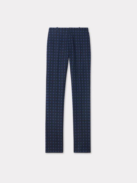 KENZO 'KENZO Weave' cigarette pants