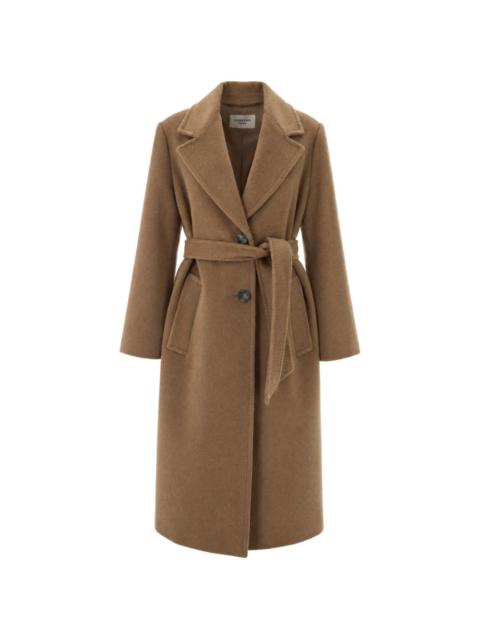 WEEKEND Max Mara wool and alpaca teddy long coat