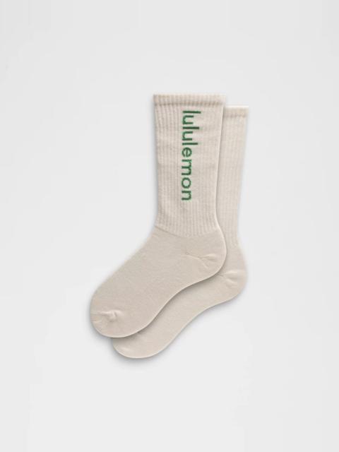 lululemon Unisex Daily Essential Crew Socks *Wordmark