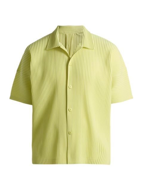 ISSEY MIYAKE Men Monthly Colors: May Knit Shirt - Black