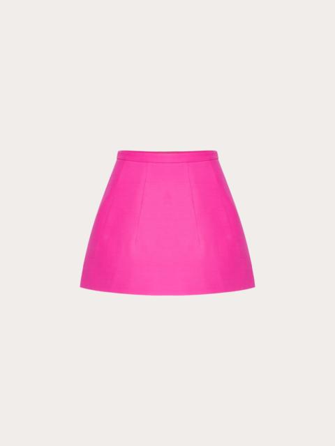 Valentino CREPE COUTURE MINI SKIRT
