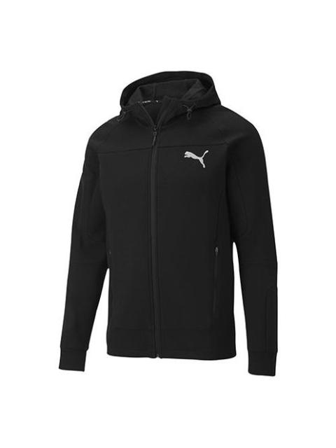 PUMA PUMA Evostripe logo Zipper Hooded Jacket Black 582725-01