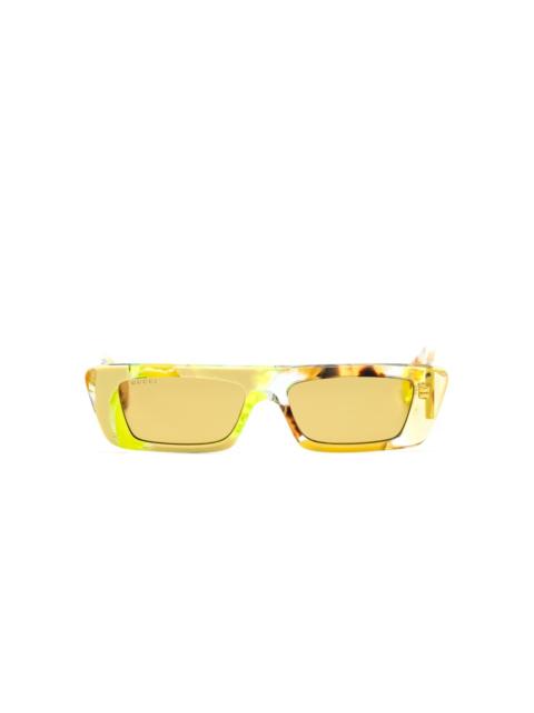 GUCCI rectangular-frame sunglasses