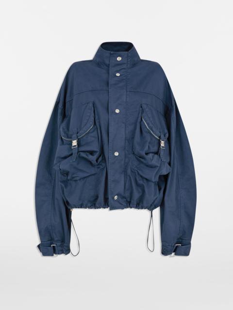 THE ATTICO WASHED BLUE BOMBER