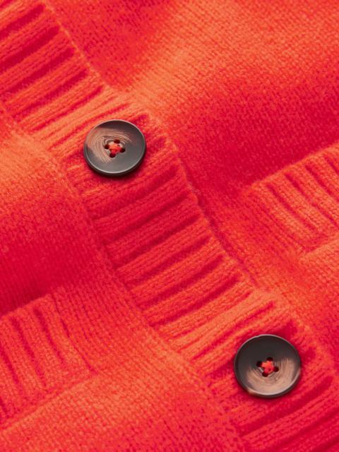 BODEN Marta Merino Wool Waistcoat-Sunset Orange