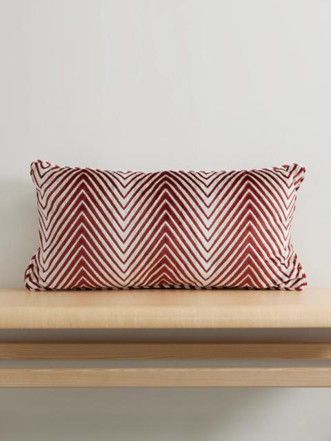 Missoni Ziggy Striped Velvet Down Cushion