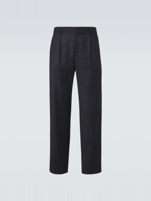 AGNONA Wool wide-leg pants