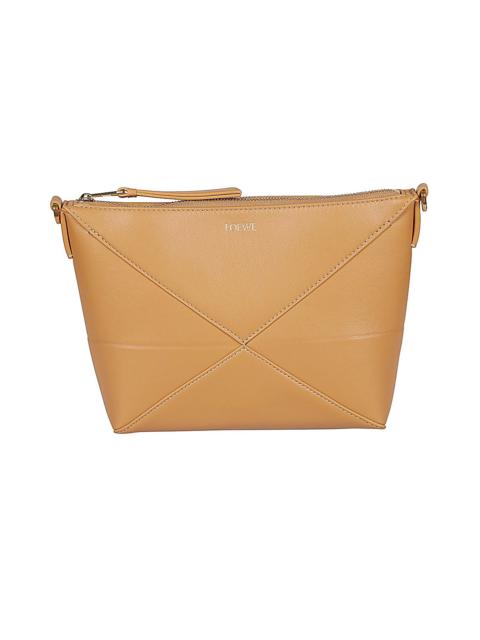 Puzzle Fold leather pouch