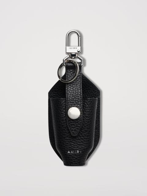 AMIRI LEATHER HAND SANITIZER HOLDER