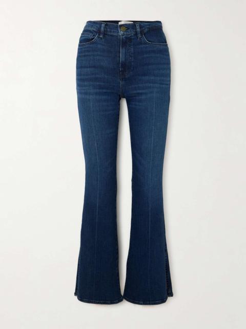 Le Easy Flare mid-rise flared jeans