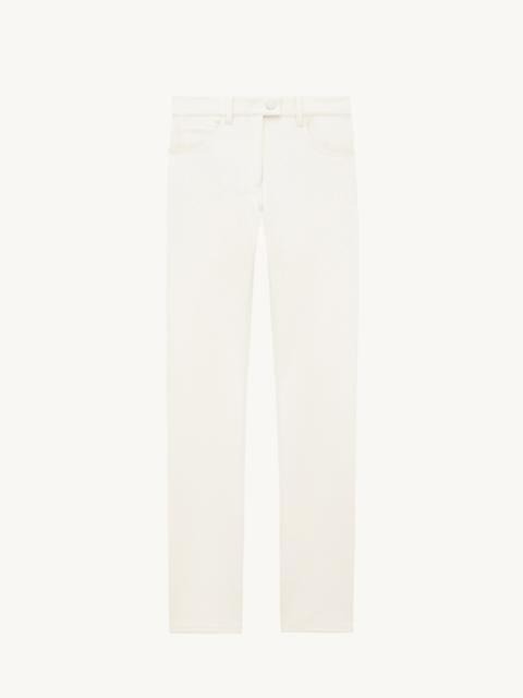 courrèges VINYL 5-POCKET ICONIC PANTS